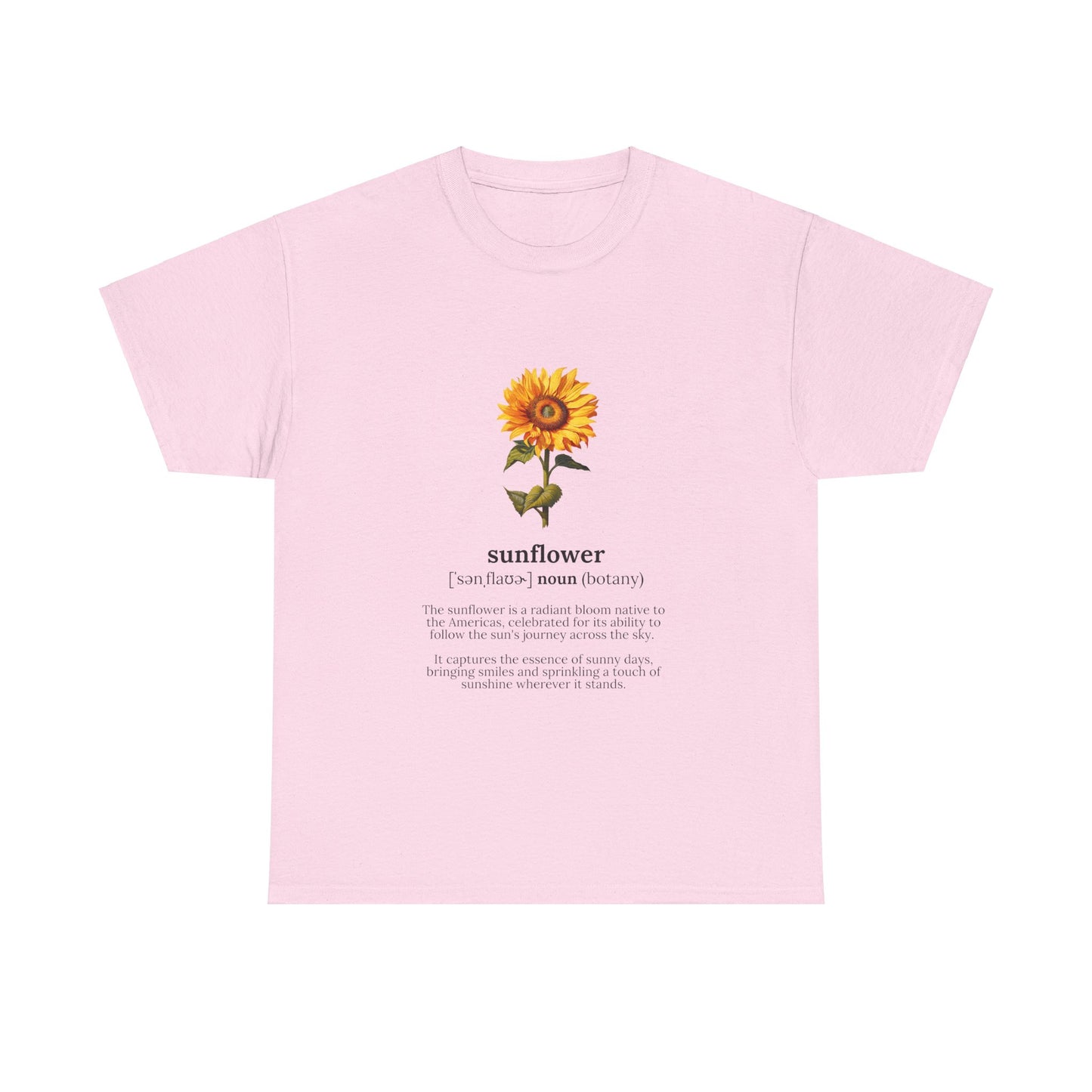 "Sunflower Definition" | unisex Shirt