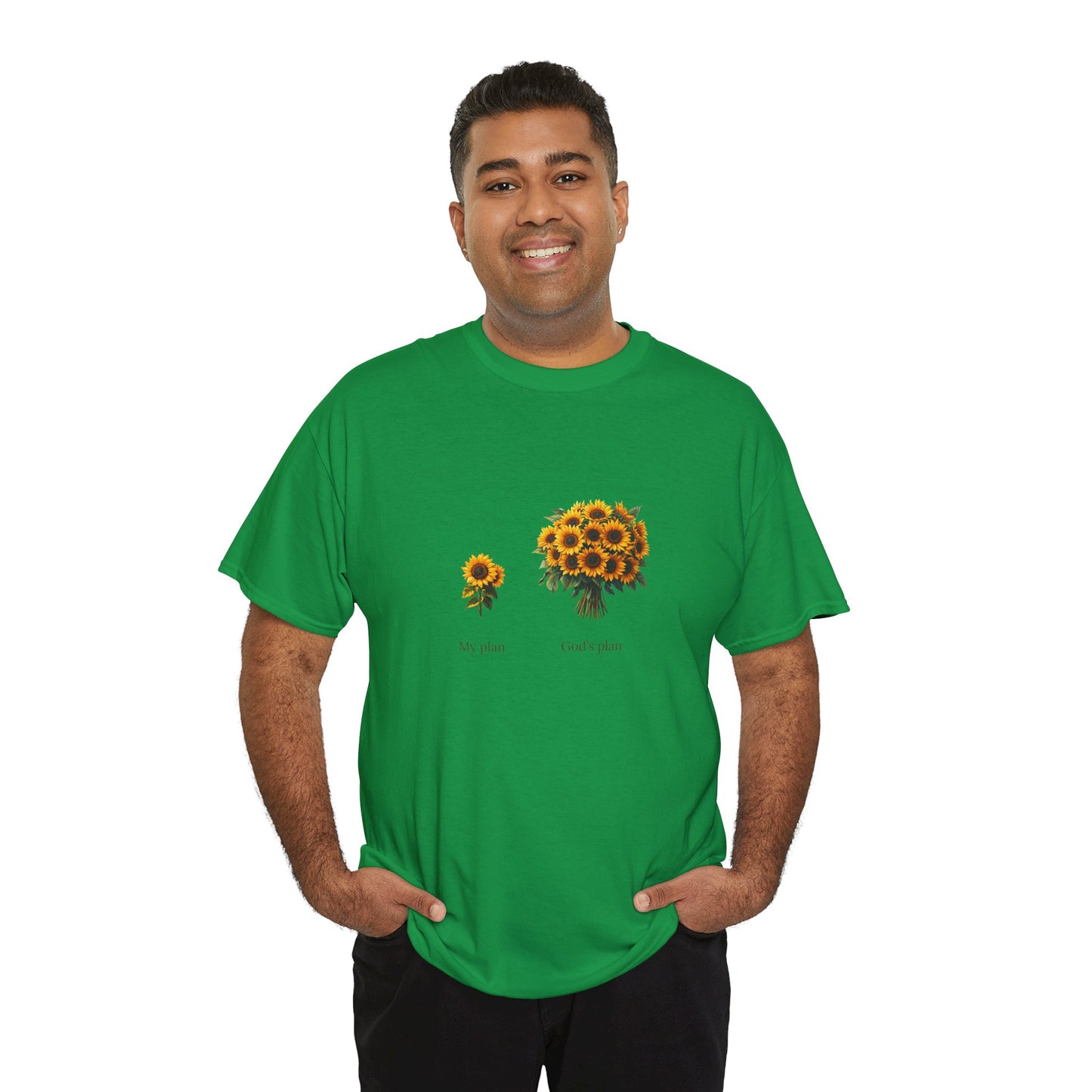 "My plan vs. God's plan" | Sunflowers unisex T-Shirt