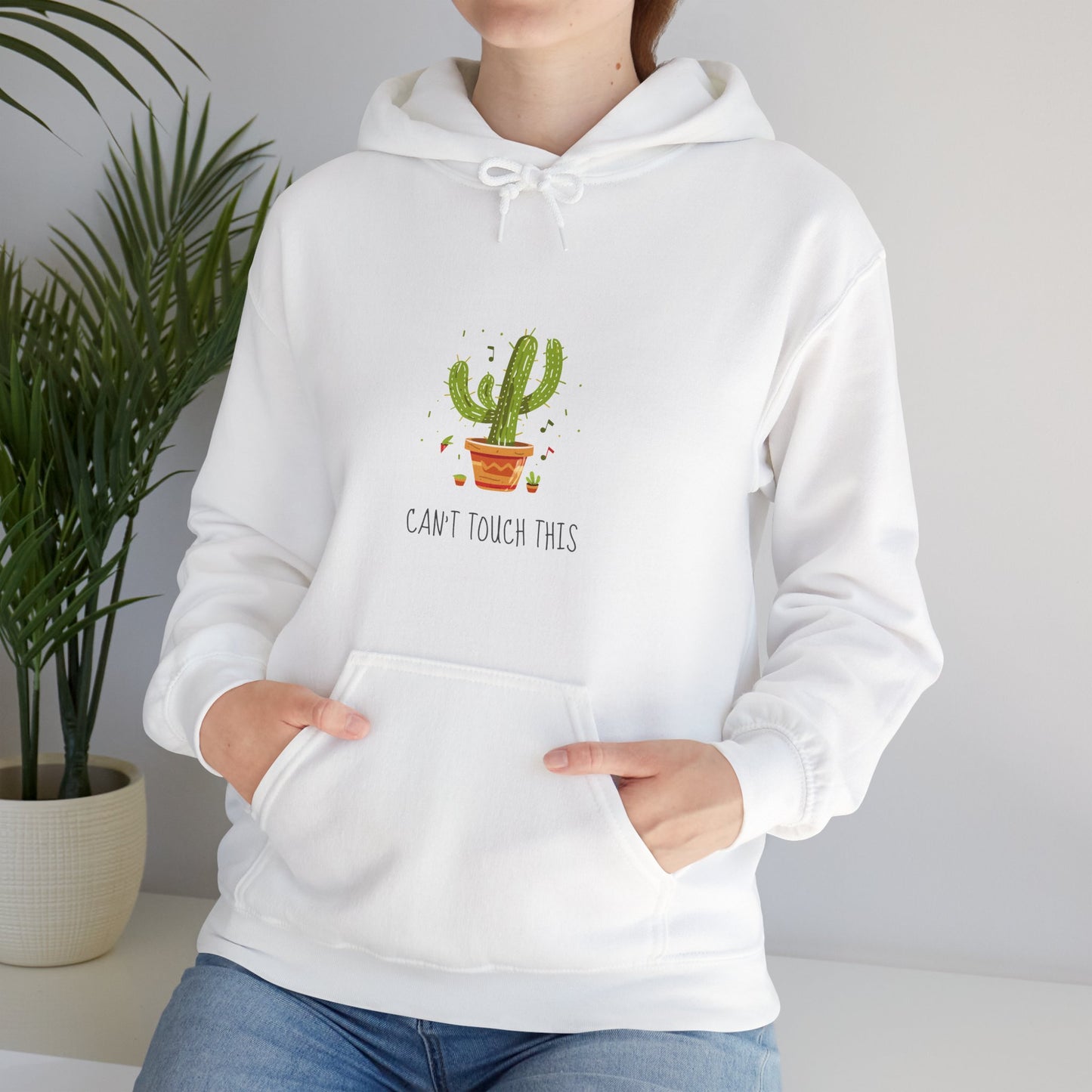 "Can't Touch This" Dancing Cactus Hoodie | unisex