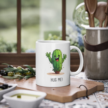 EU - "Hug Me" Cactus Coffee Cup
