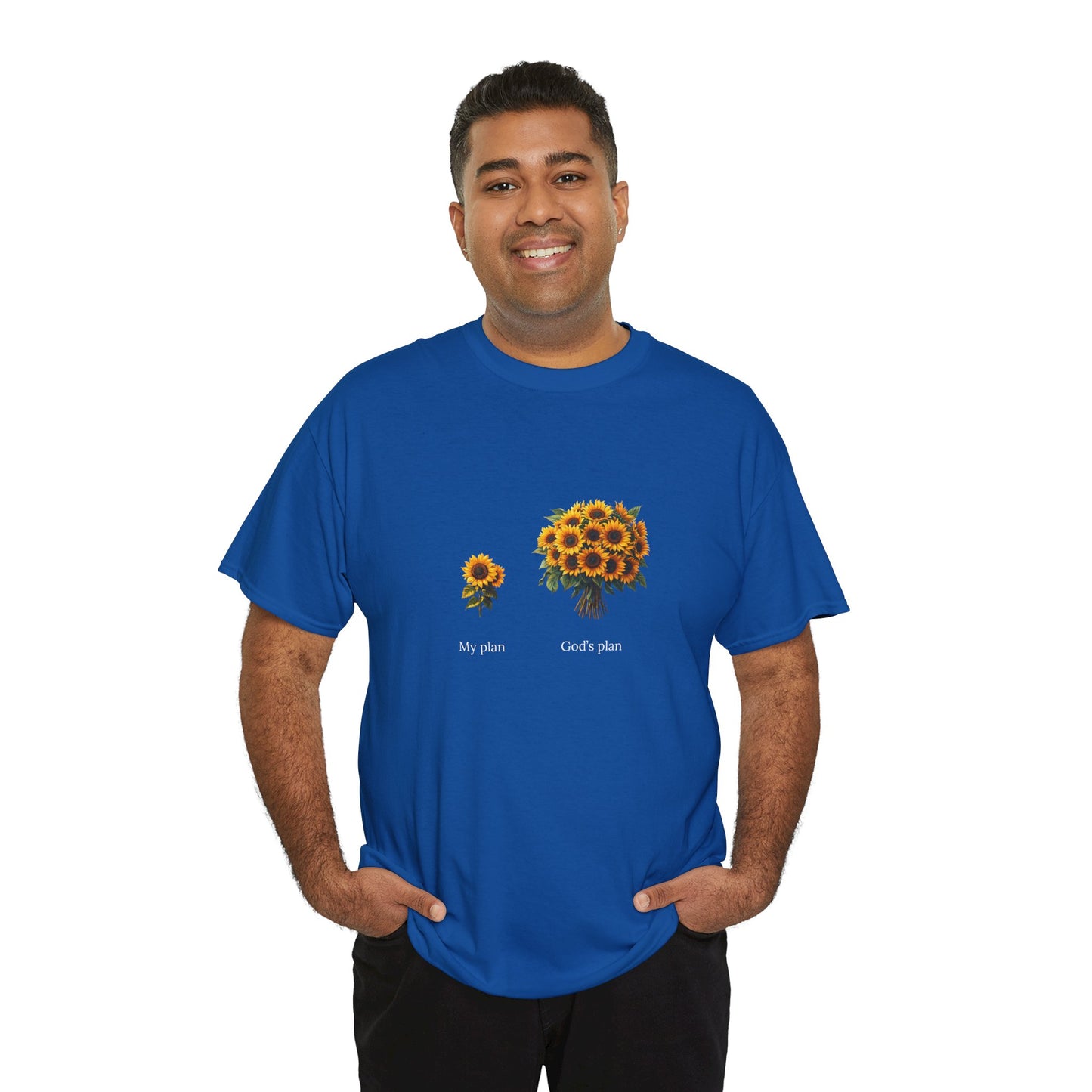 "My plan vs. God's plan" | Sunflowers unisex T-Shirt