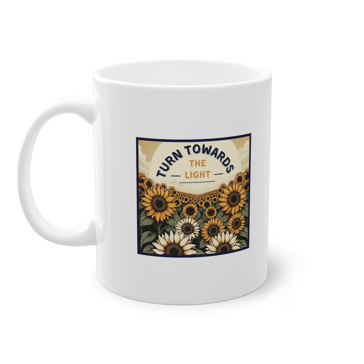 EU - "Vintage Sunflower" | Coffee Cup