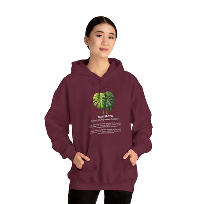 "Monstera Definition" | unisex Hoodie