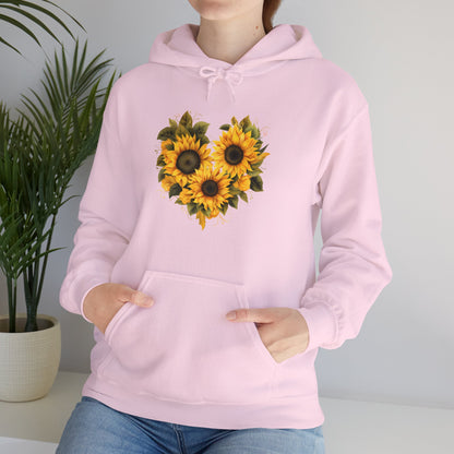 "The Heart of Sunflowers" | unisex Hoodie