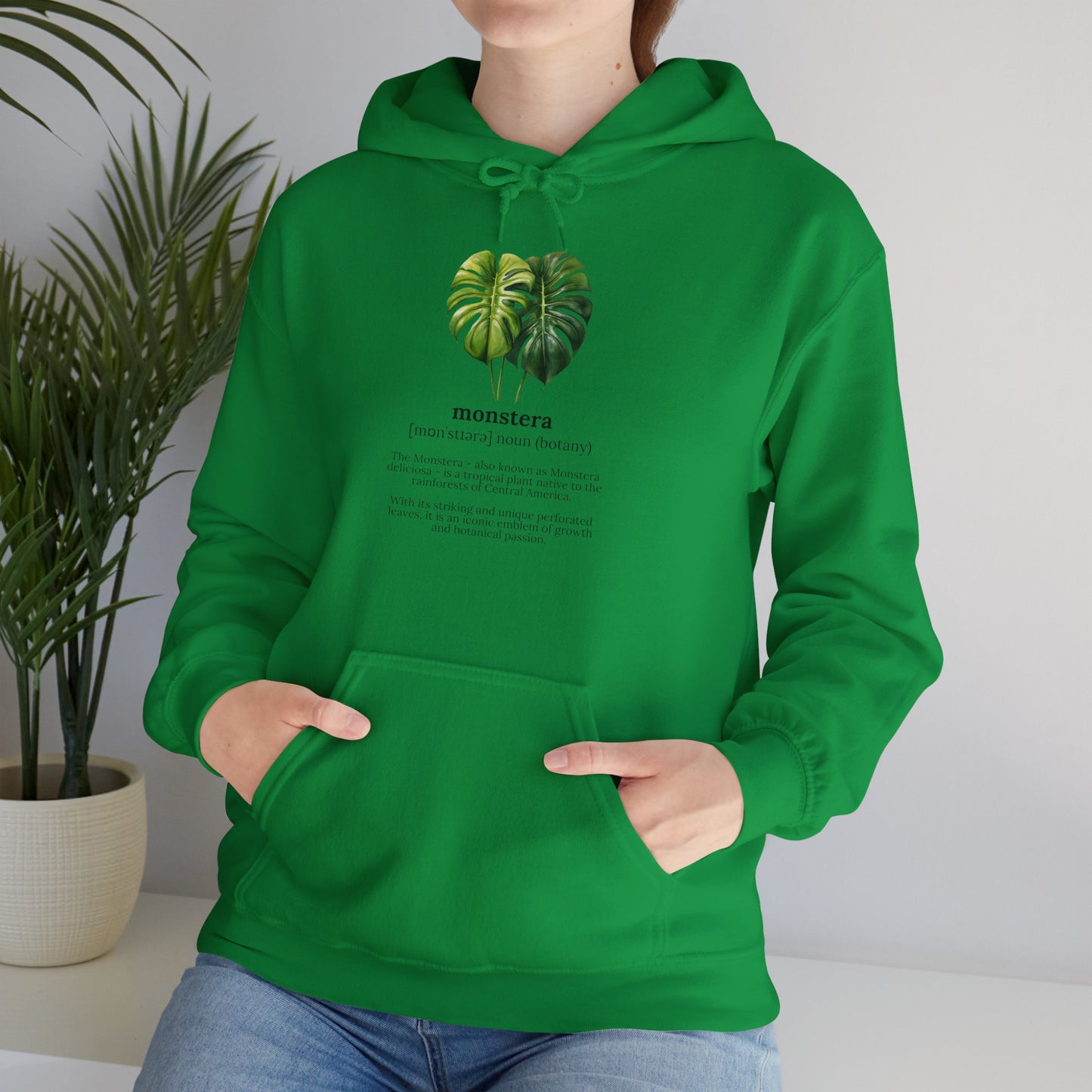 EU - "Monstera Definition" | unisex Hoodie