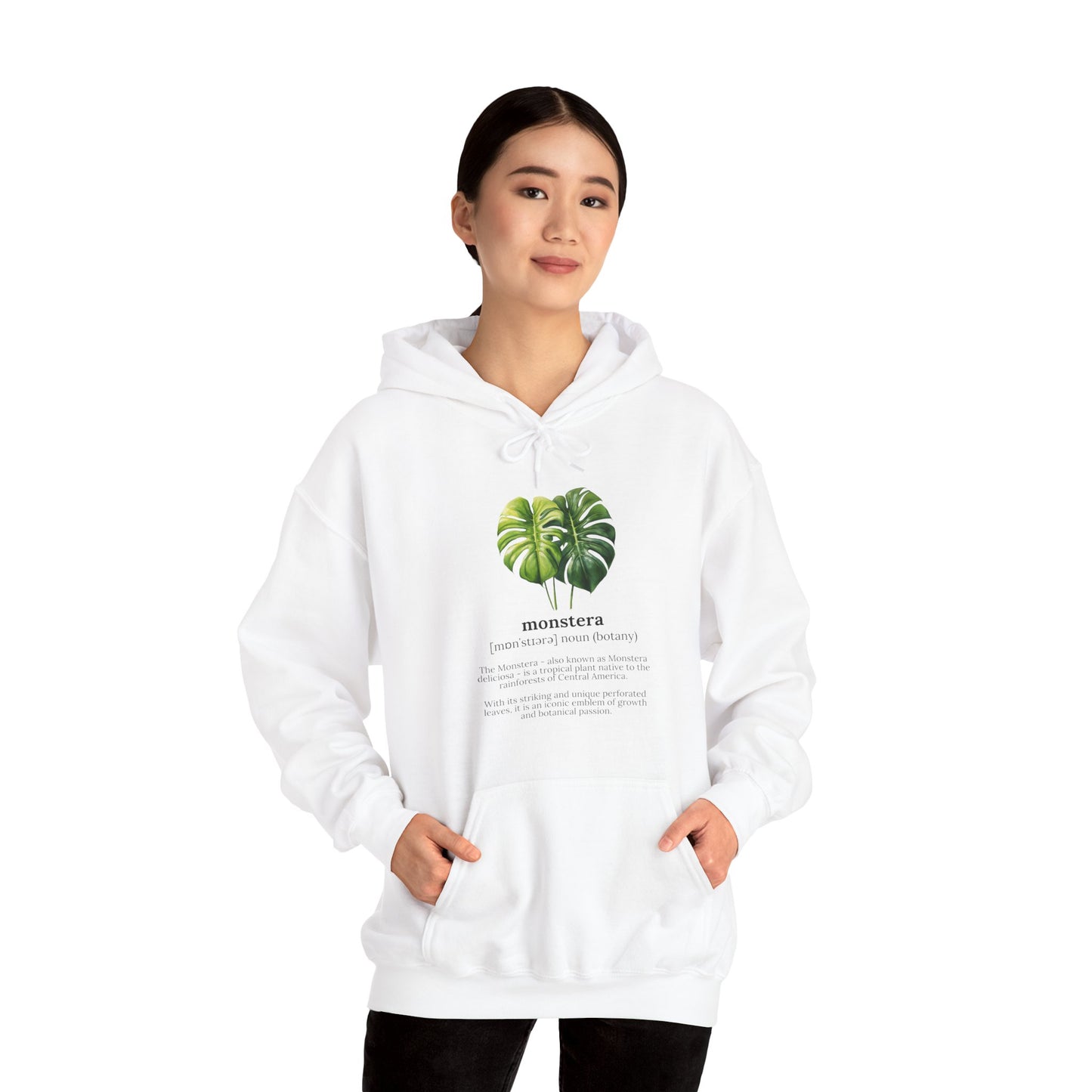 "Monstera Definition" | unisex Hoodie