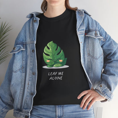 EU - "Leaf me alone" Shirt - Monstera Version | unisex T-Shirt