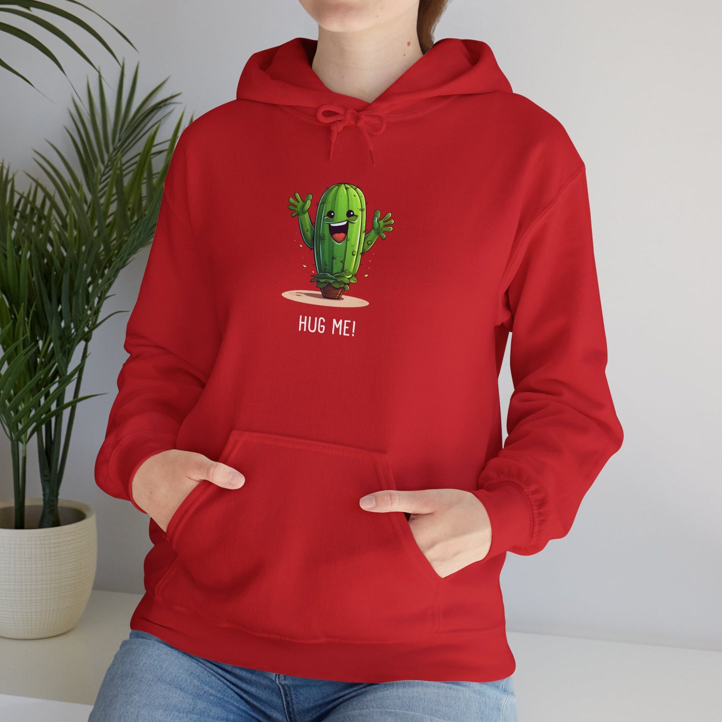 EU - "HUG ME" Cactus | unisex Hoodie