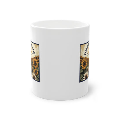 EU - "Vintage Sunflower" | Coffee Cup