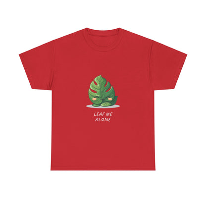 EU - "Leaf me alone" Shirt - Monstera Version | unisex T-Shirt