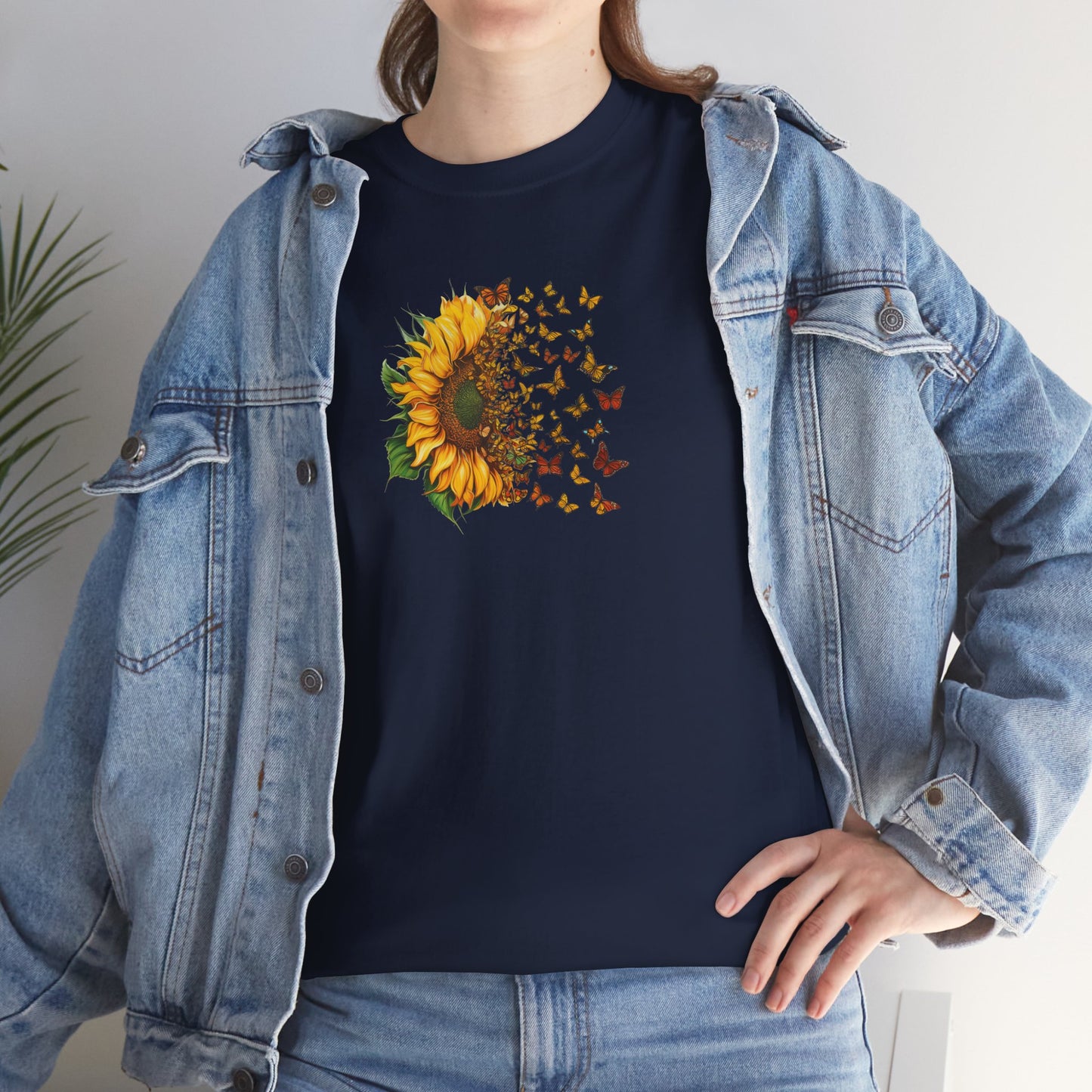 EU - Sunflower Butterflies | unisex T-Shirt