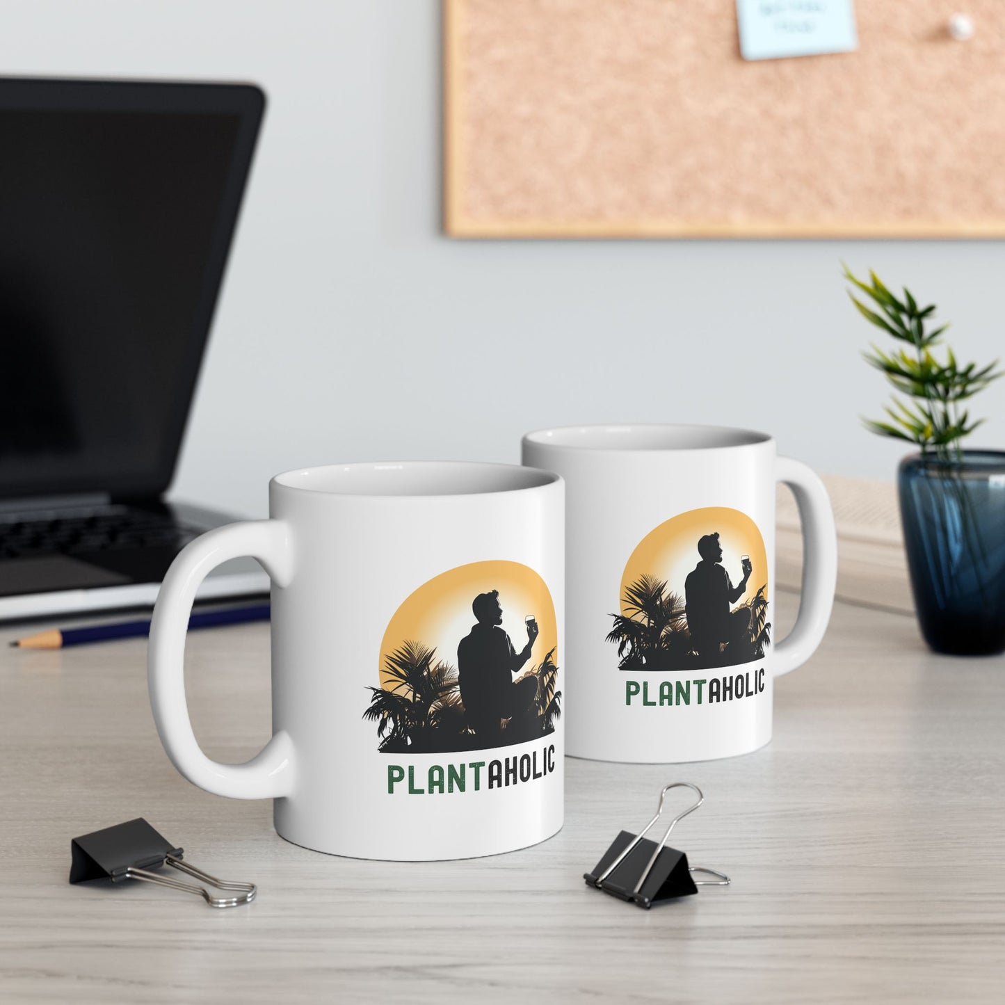 "Plantaholic" Man | Coffee Mug