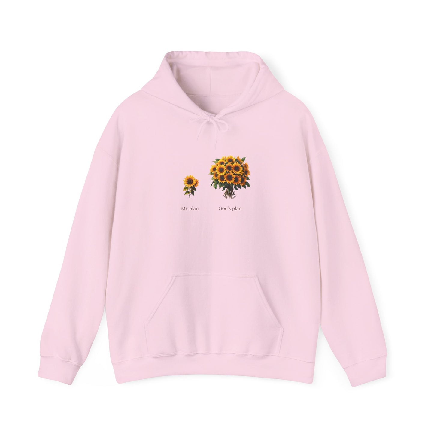 EU - "My plan vs. God's plan" Sunflowers | unisex Hoodie