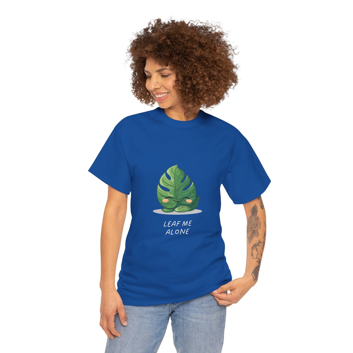 EU - "Leaf me alone" Shirt - Monstera Version | unisex T-Shirt