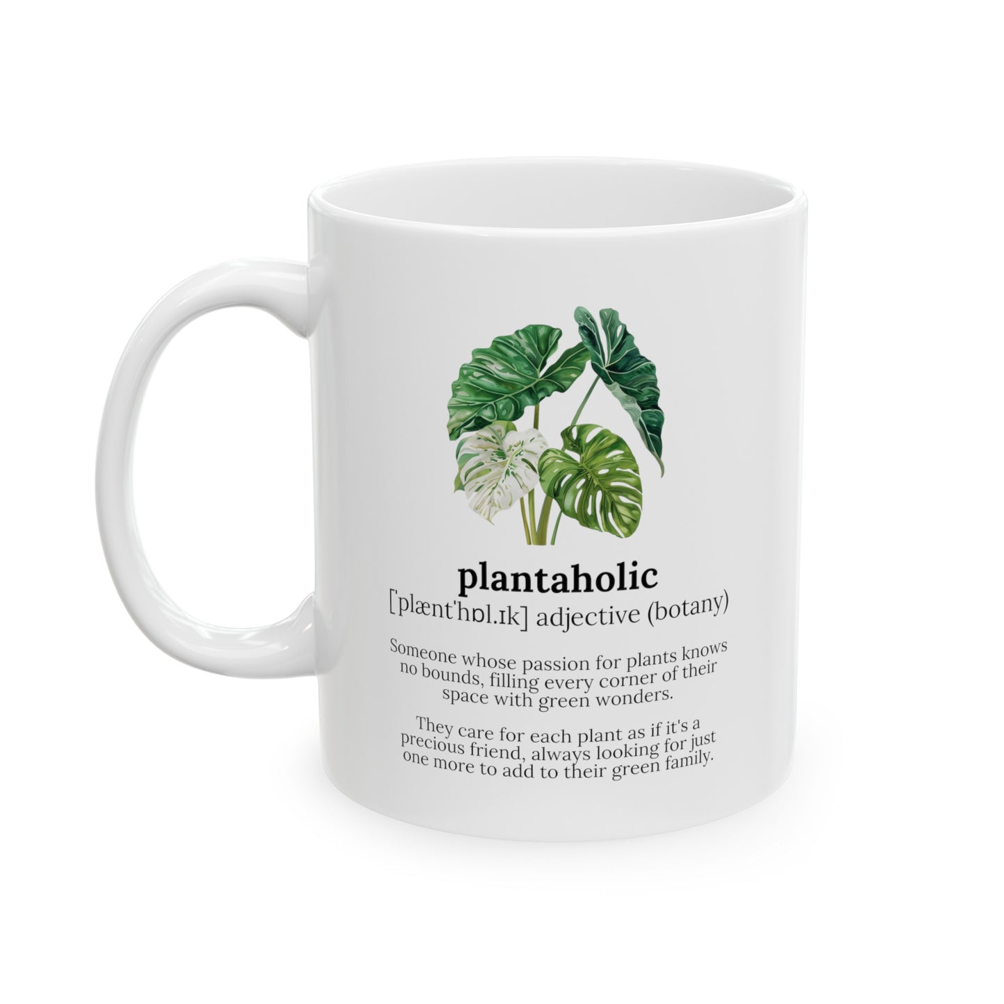 The Definition of Plantaholic | Coffee Mug