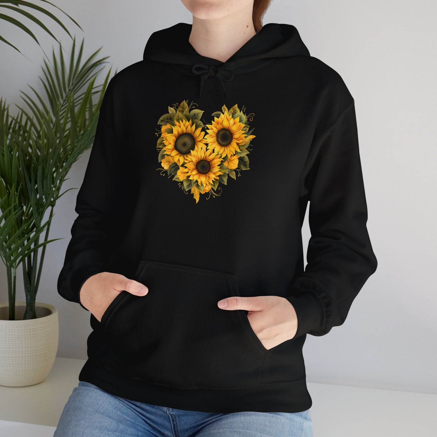 EU - "The Heart of Sunflowers" | unisex Hoodie