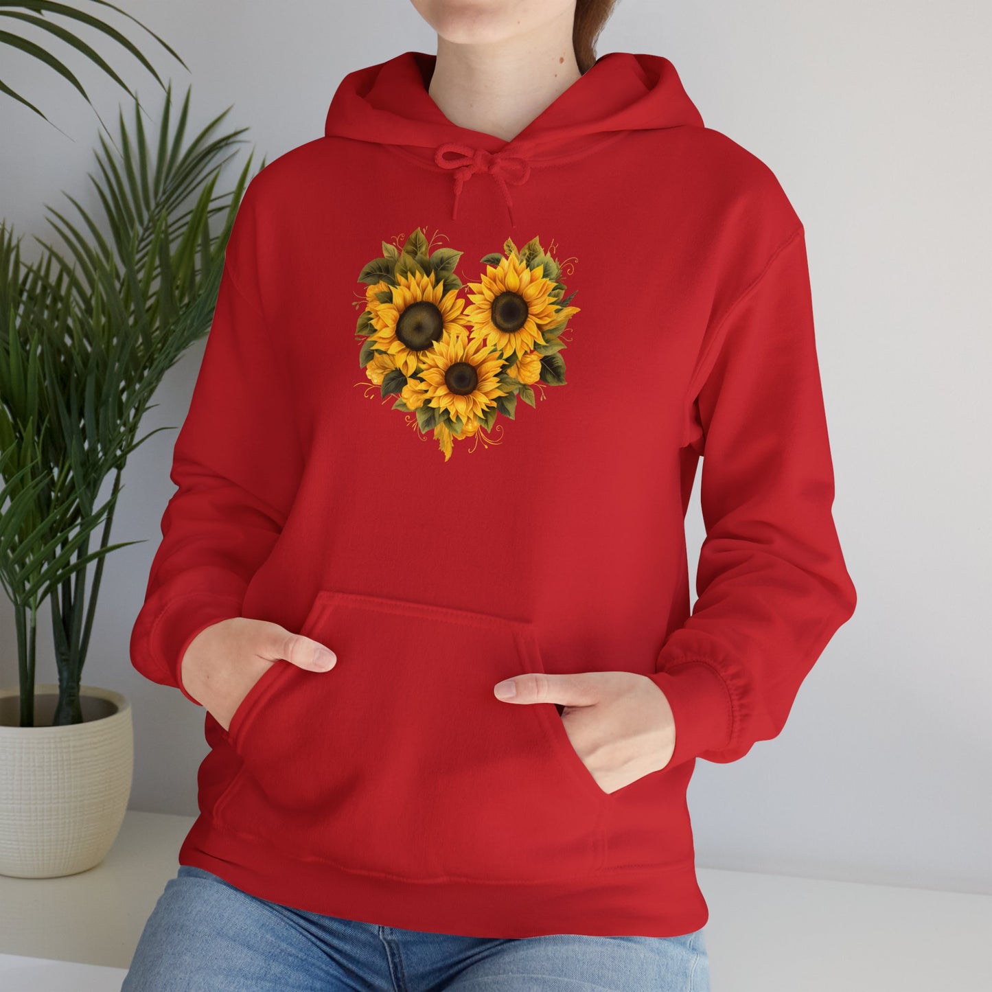 EU - "The Heart of Sunflowers" | unisex Hoodie