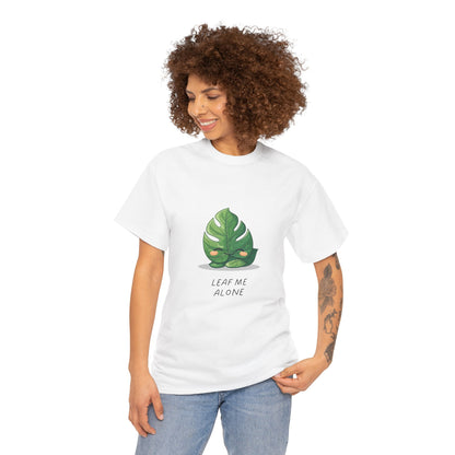 "Leaf me alone" Shirt - Monstera Version | unisex Shirt