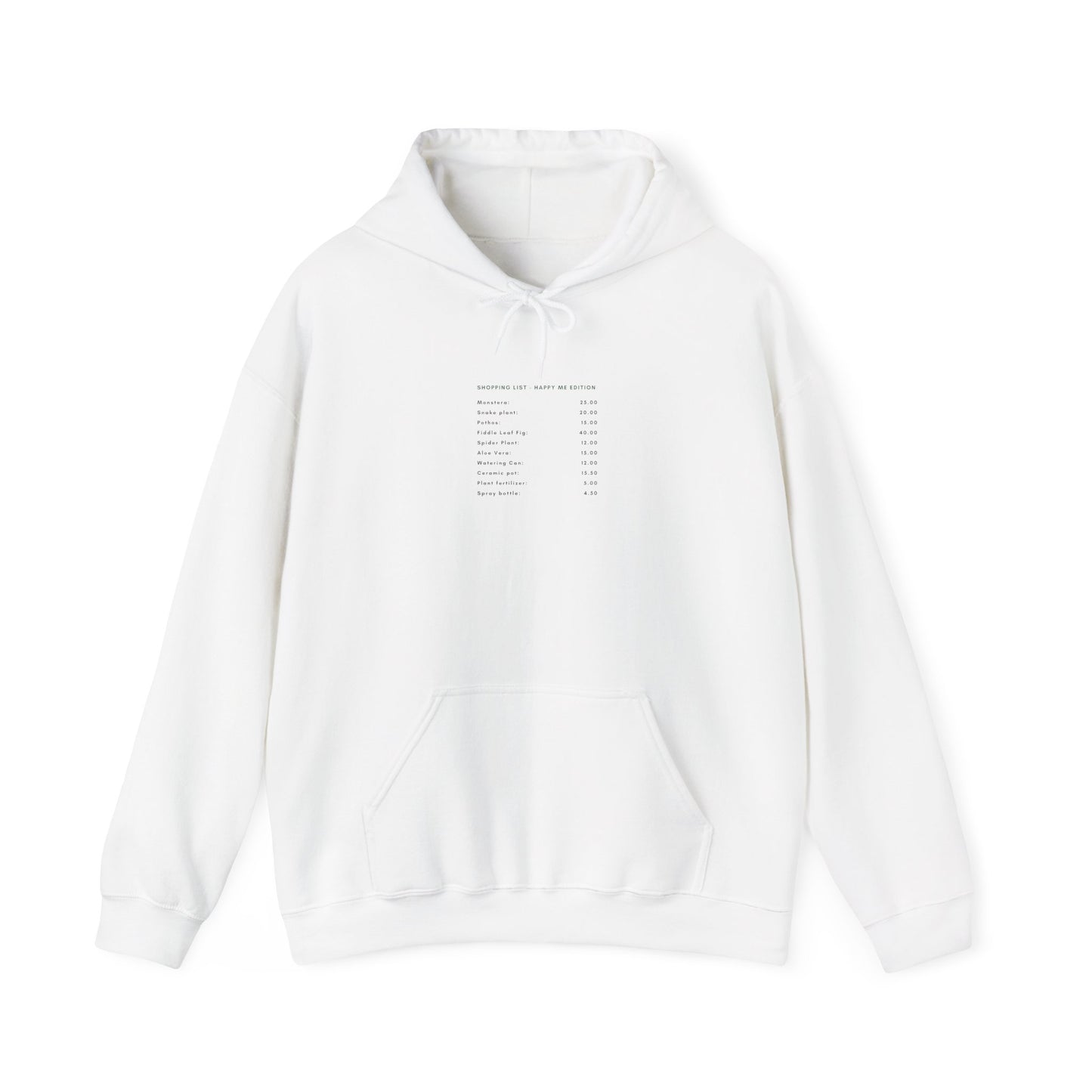 EU - "Plant Shopping List" | unisex Hoodie