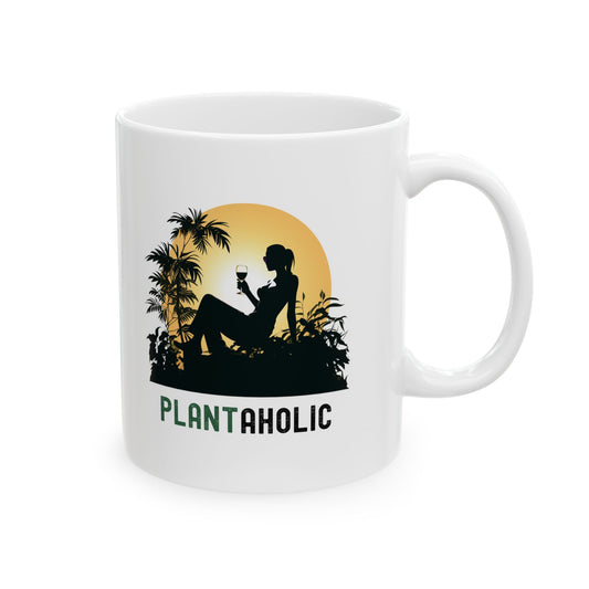 "Plantaholic" Woman | Coffee Mug