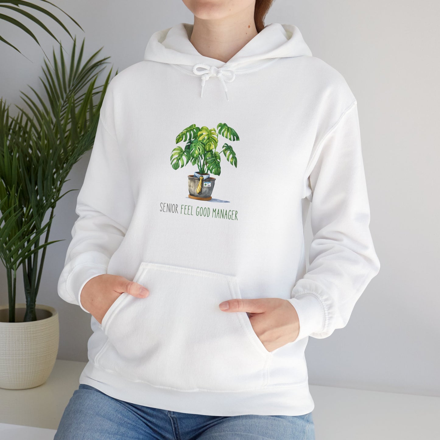 "The Senior Feel Good Manager" | unisex Hoodie