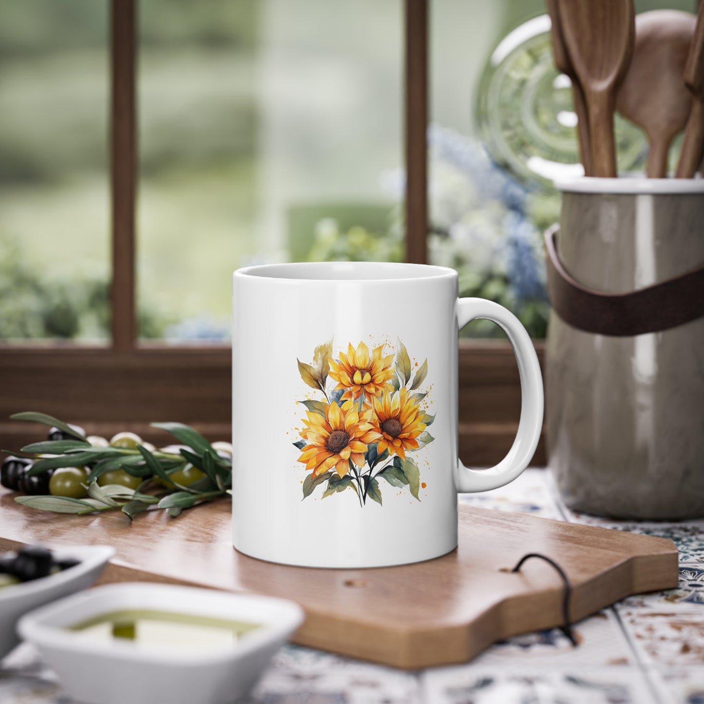 EU - "Sunflowers" | Coffee Cup