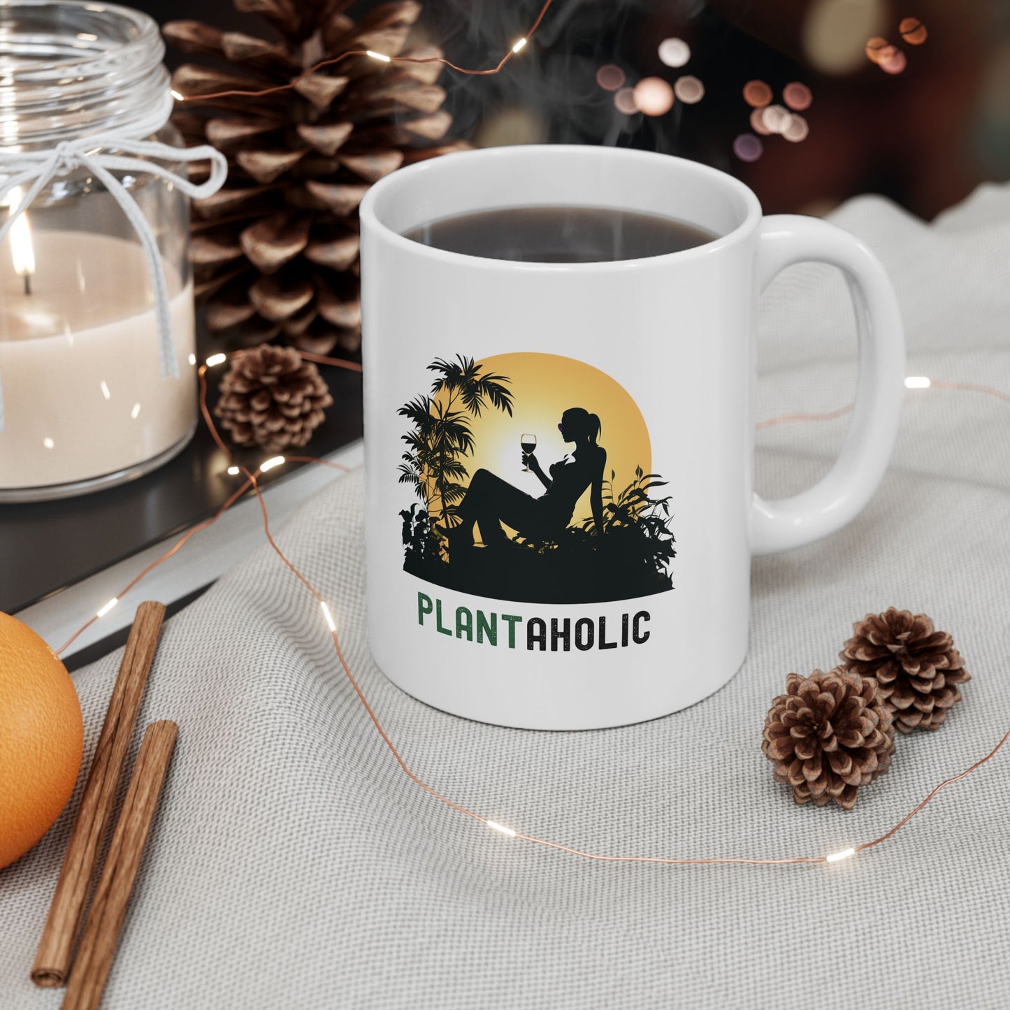 "Plantaholic" Woman | Coffee Mug