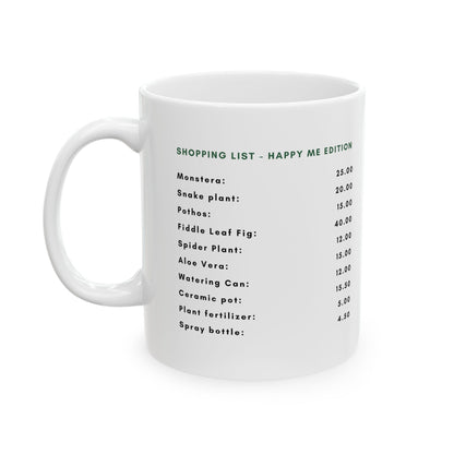 "Plant Shopping List" | Coffee Mug