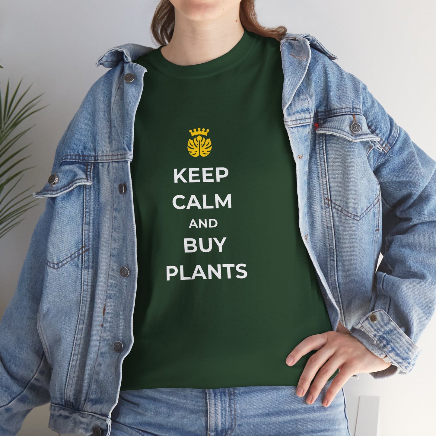 EU - "Keep calm and buy plants" | unisex T-Shirt