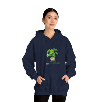 "The Senior Feel Good Manager" | unisex Hoodie