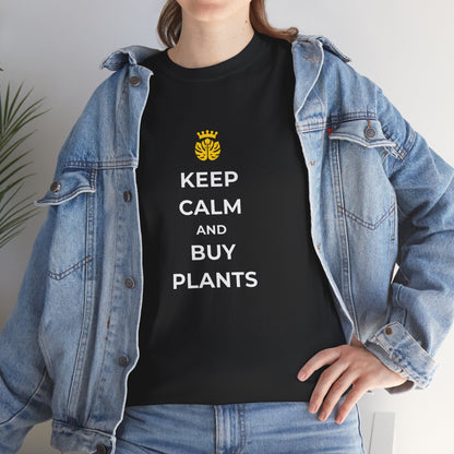 EU - "Keep calm and buy plants" | unisex T-Shirt