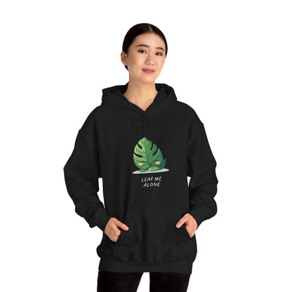 "Leaf me alone" Hoodie - Monstera Version | unisex Hoodie