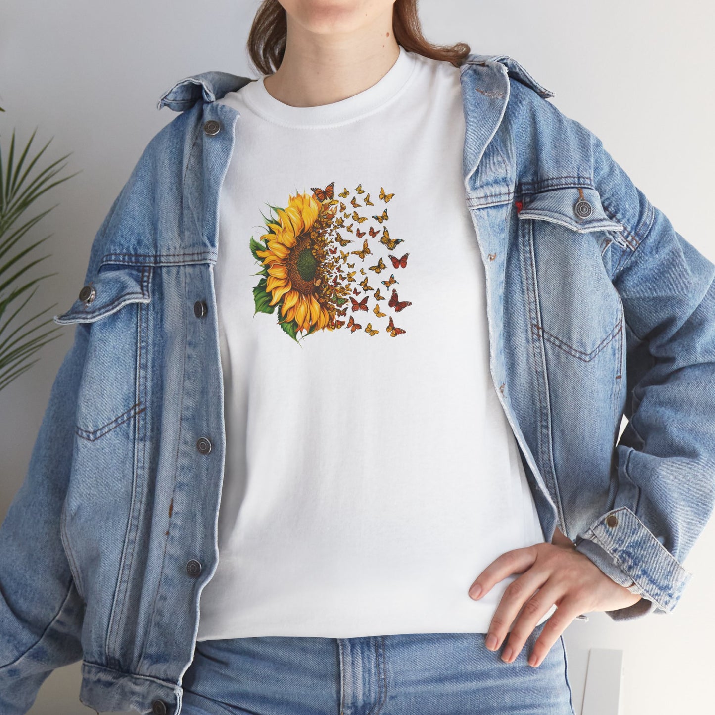 EU - Sunflower Butterflies | unisex T-Shirt