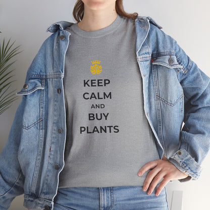 EU - "Keep calm and buy plants" | unisex T-Shirt