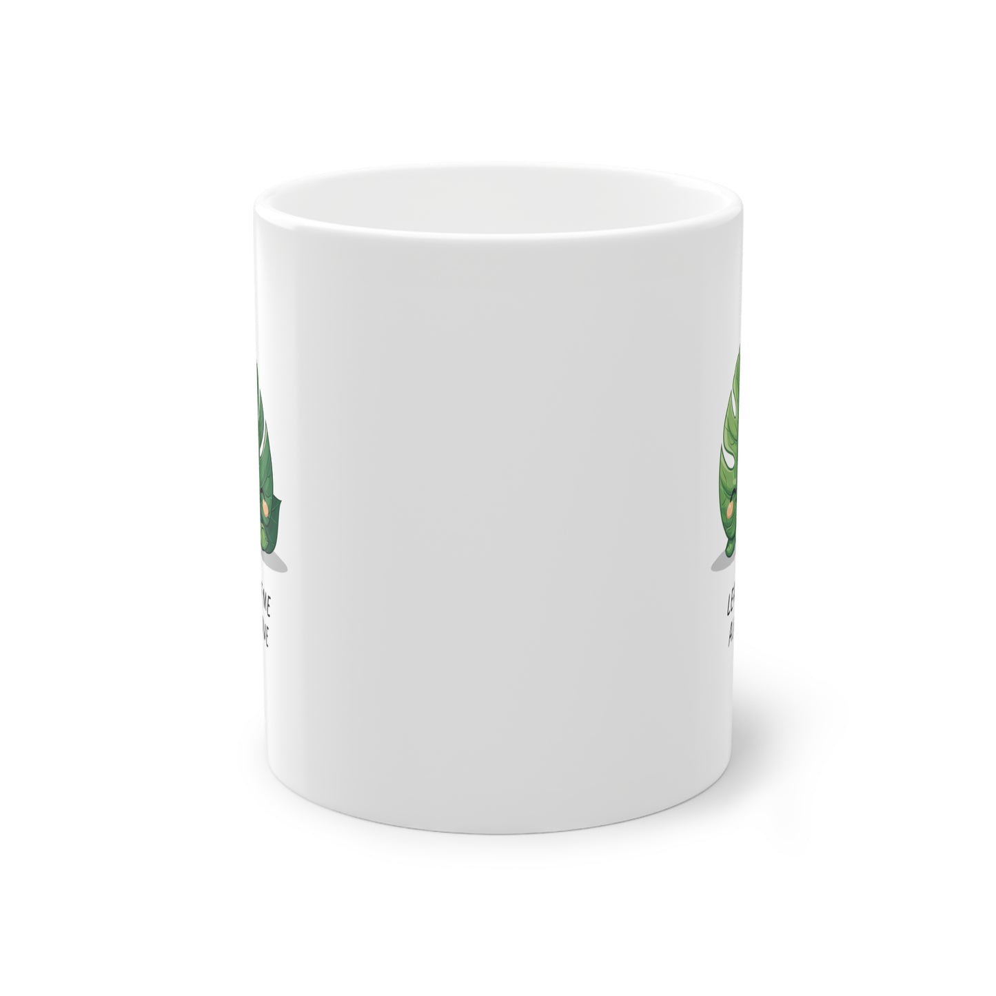 EU - "Leaf me alone" Coffee Cup - Monstera Version