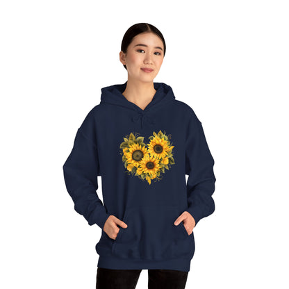 "The Heart of Sunflowers" | unisex Hoodie