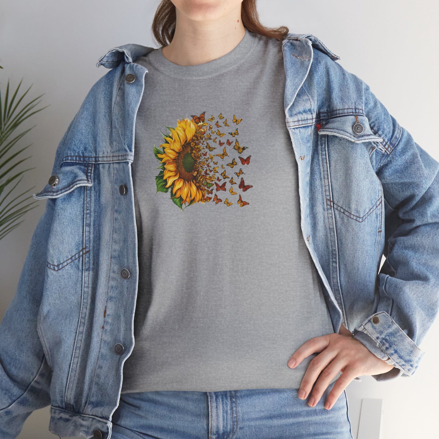 EU - Sunflower Butterflies | unisex T-Shirt