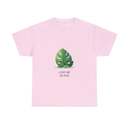 "Leaf me alone" Shirt - Monstera Version | unisex Shirt