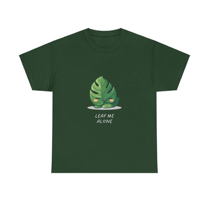 EU - "Leaf me alone" Shirt - Monstera Version | unisex T-Shirt