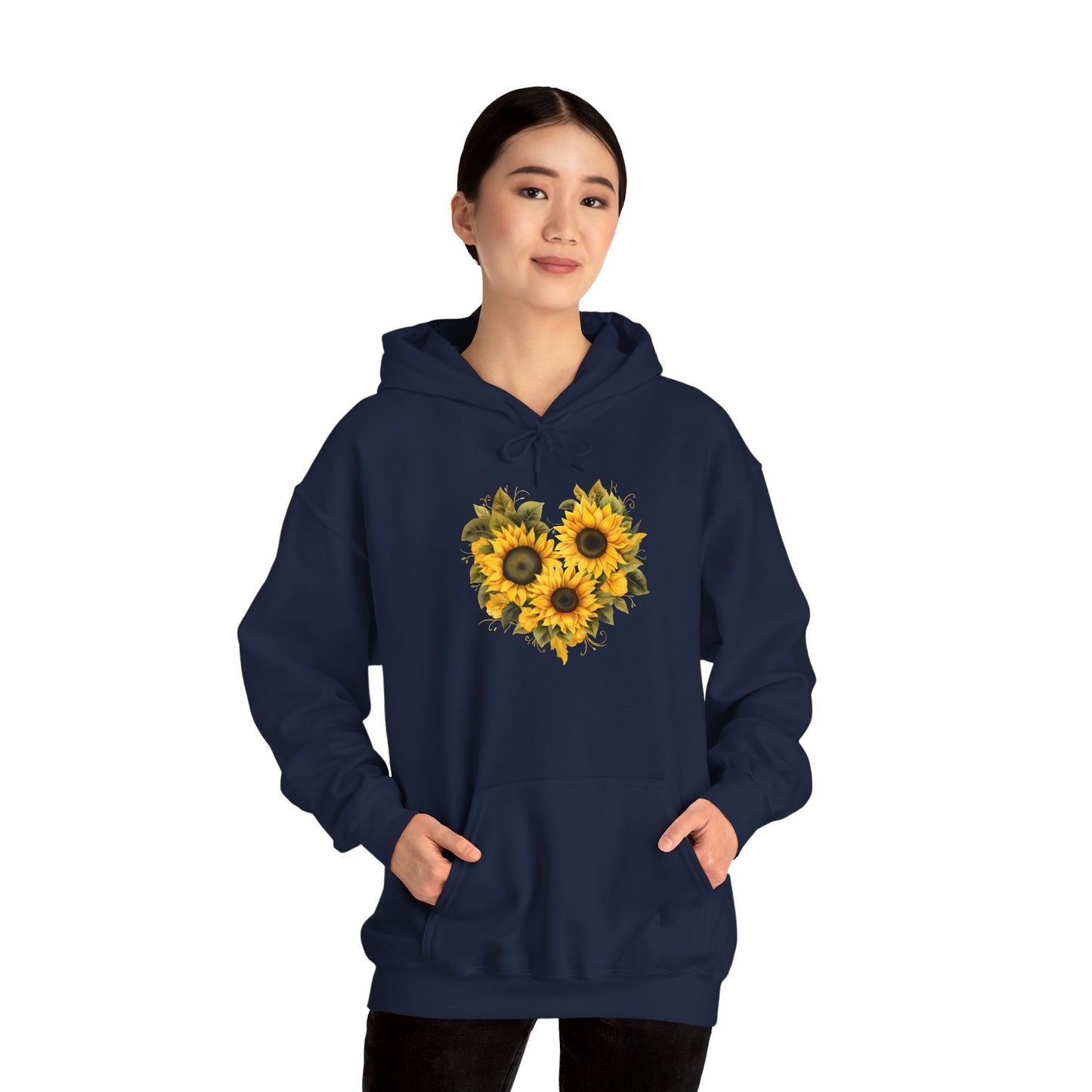 EU - "The Heart of Sunflowers" | unisex Hoodie