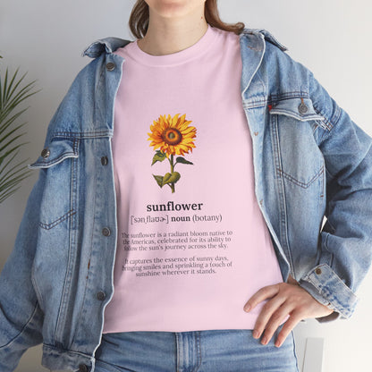 "Sunflower Definition" | unisex Shirt