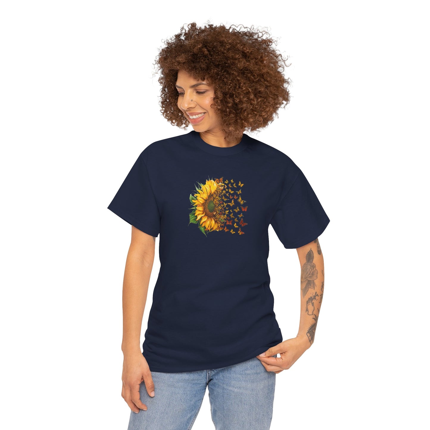 EU - Sunflower Butterflies | unisex T-Shirt