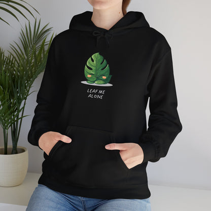 EU - "Leaf me alone" Hoodie - Monstera Version | unisex Hoodie