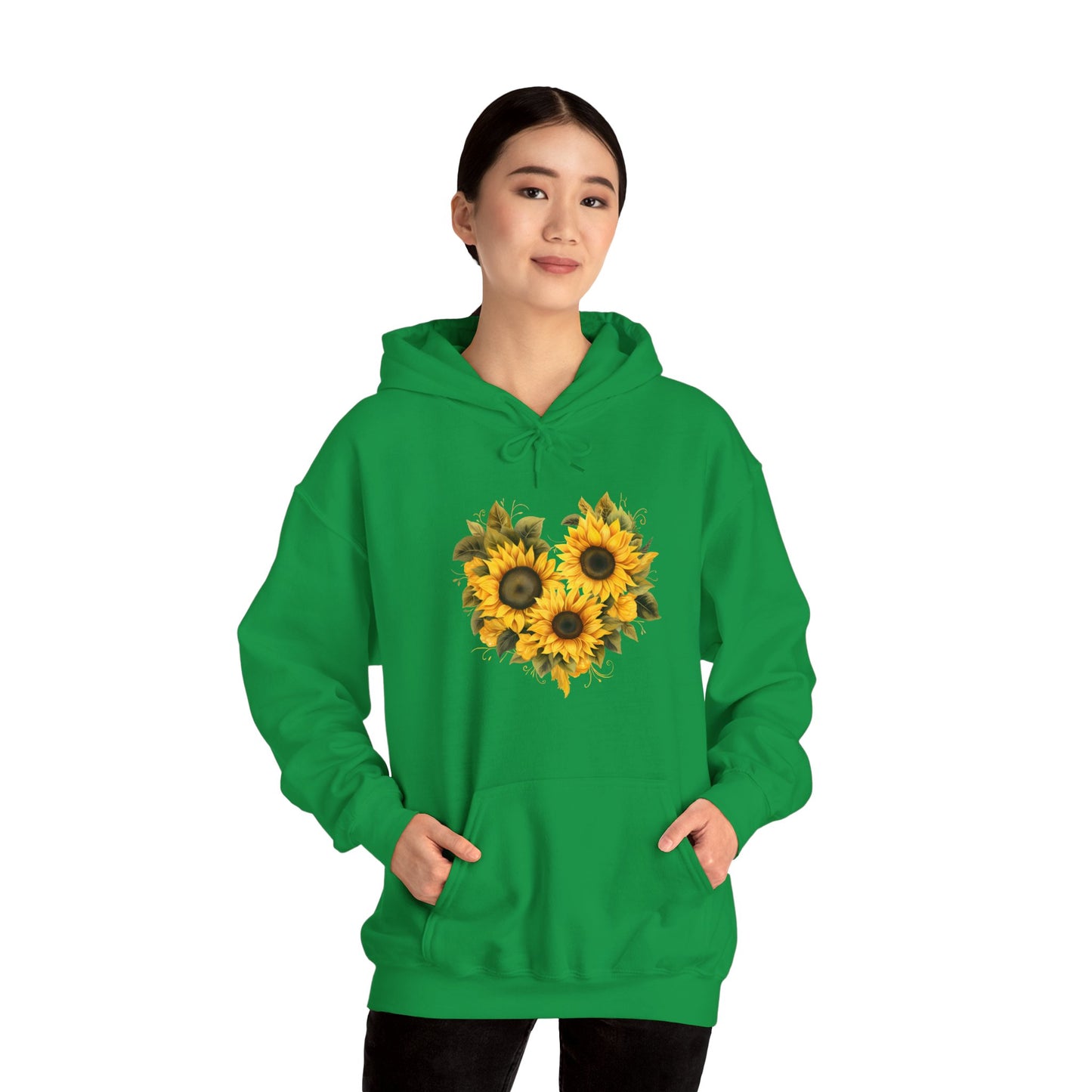 "The Heart of Sunflowers" | unisex Hoodie