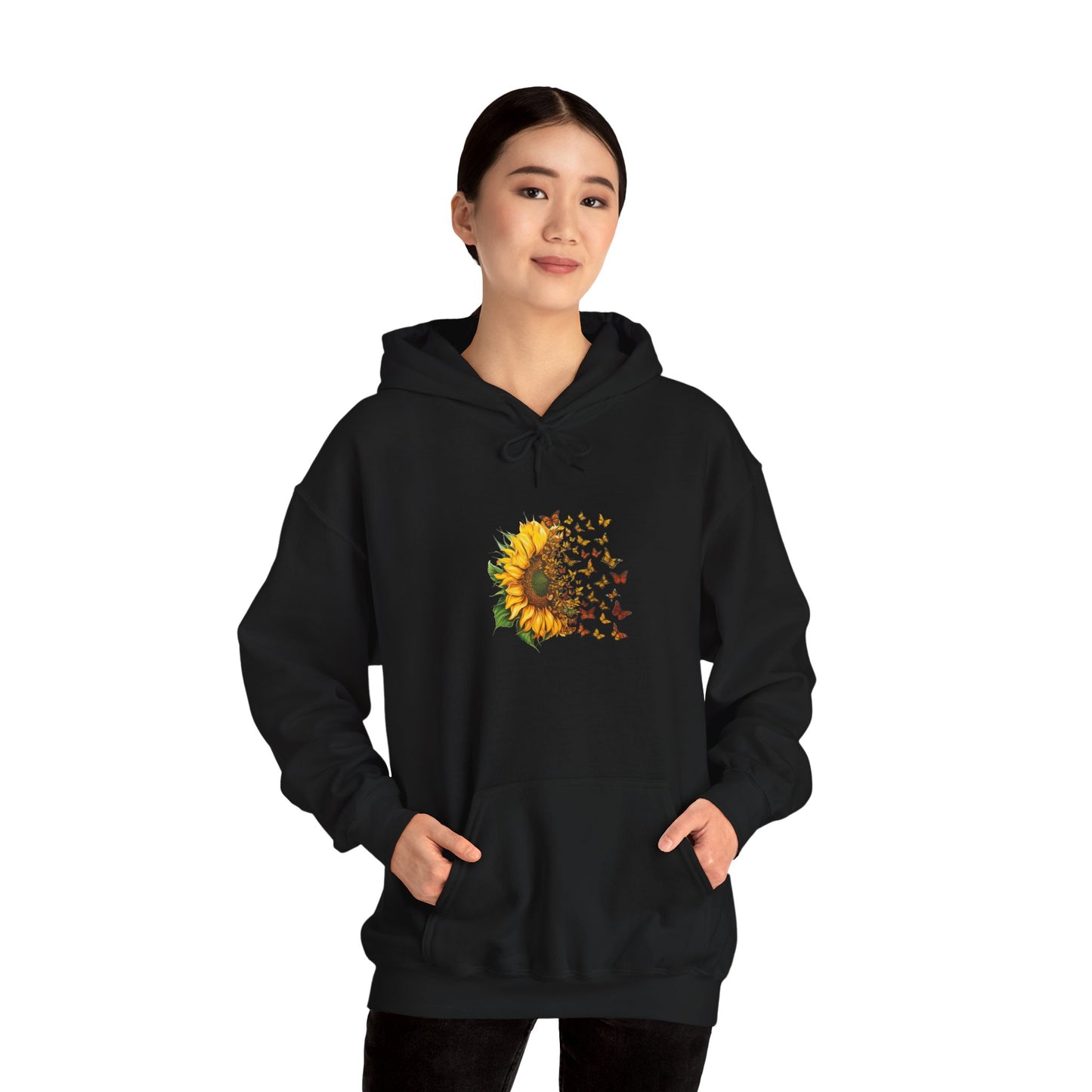 EU - Sunflower Butterflies | unisex Hoodie