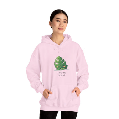 "Leaf me alone" Hoodie - Monstera Version | unisex Hoodie