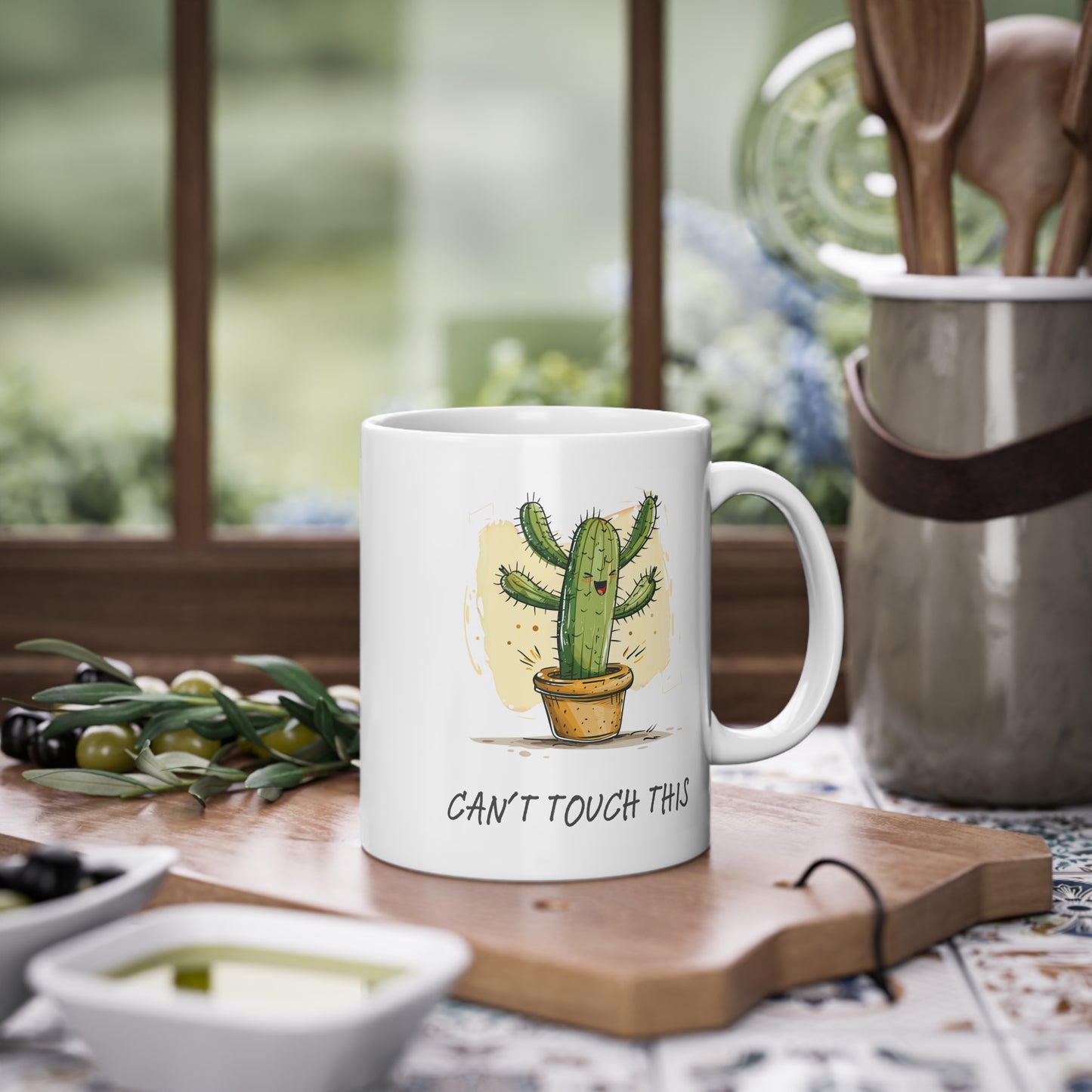 EU -  "Can't touch this" Cactus Coffee Cup