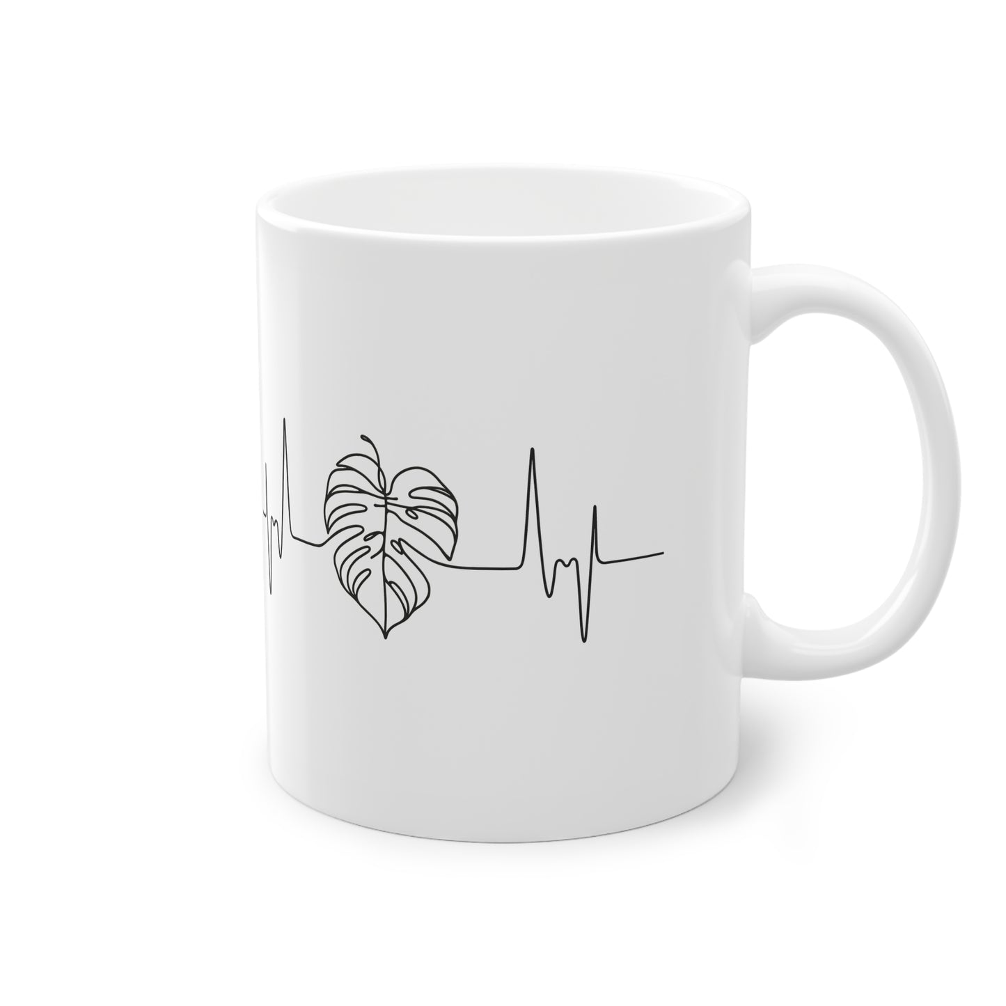 EU - "The Monstera Heartbeat" | Coffee Cup
