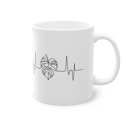 EU - "The Monstera Heartbeat" | Coffee Cup
