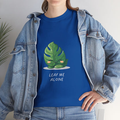 EU - "Leaf me alone" Shirt - Monstera Version | unisex T-Shirt